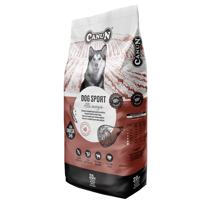 Canun Dog Sport 20kg karma dla psów energicznych i sportowych
