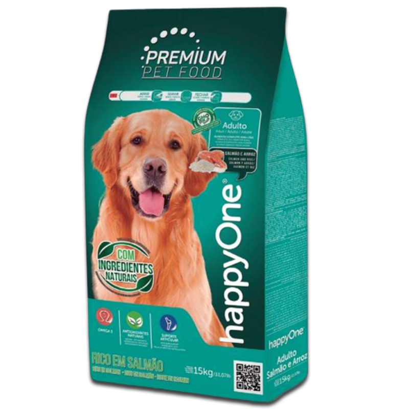 happyOne Rice & Salmon łosoś/ryż 15kg