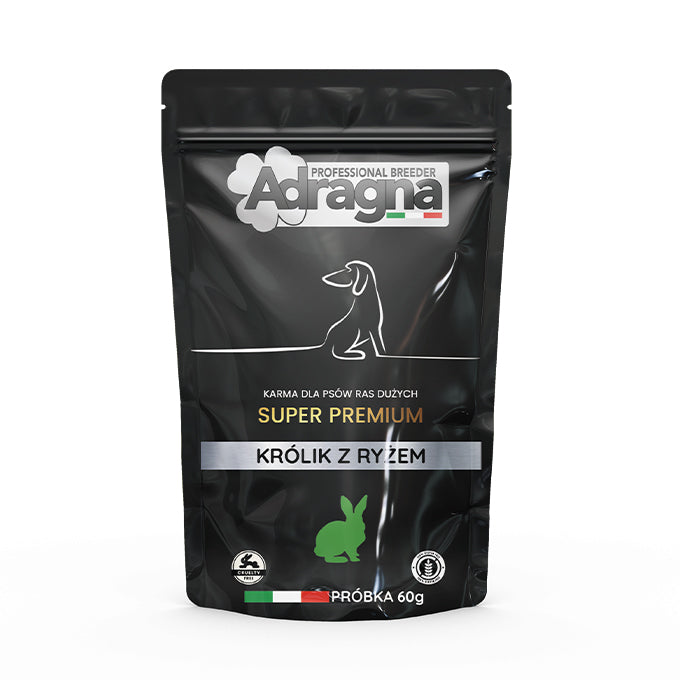 PRÓBKA Adragna Breeder super premium królik/owoce cytrusowe 100g