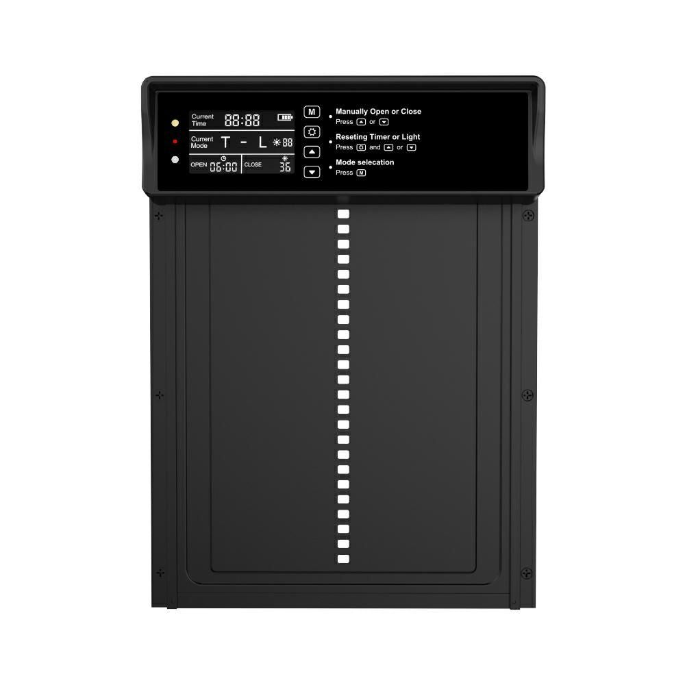 DA265A Drzwi automatyczne do kurnika z    panelem solarnym